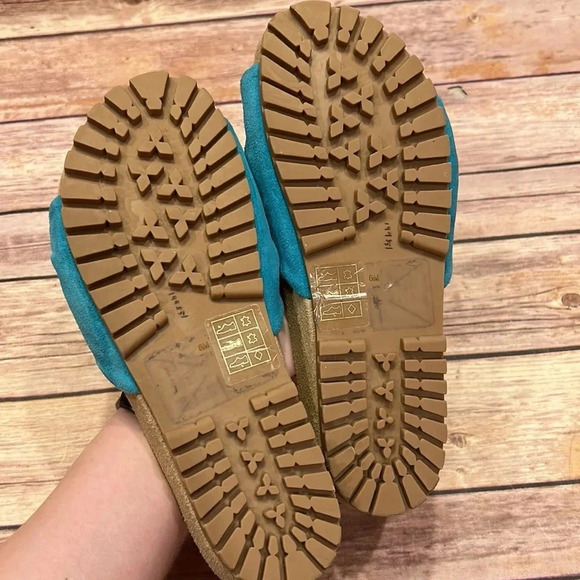 Jack Rogers Aqua Knot Phoebe Slides - Picture 9 of 10